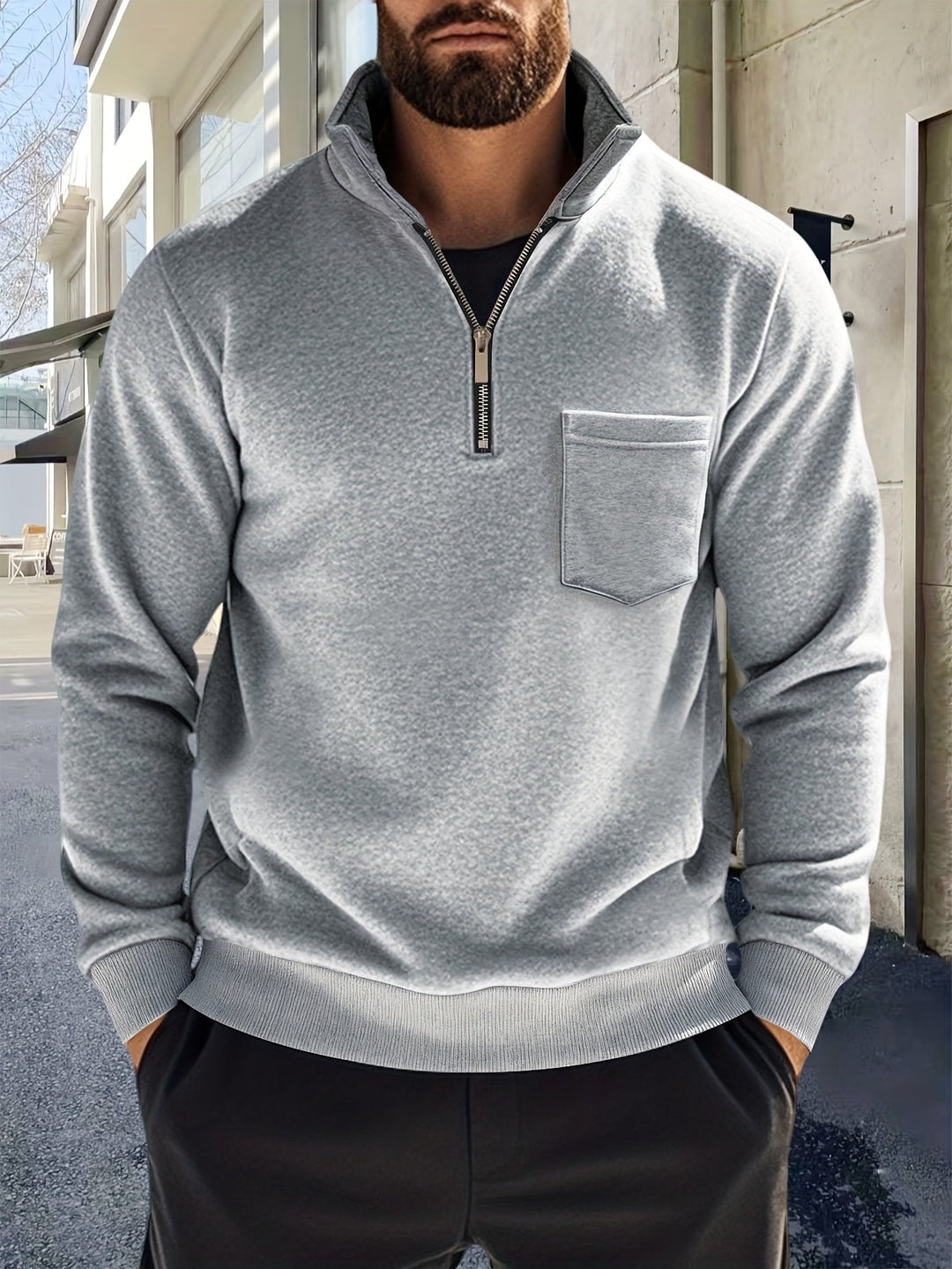 Oscar | Raffinerad Halv-Zip Pullover