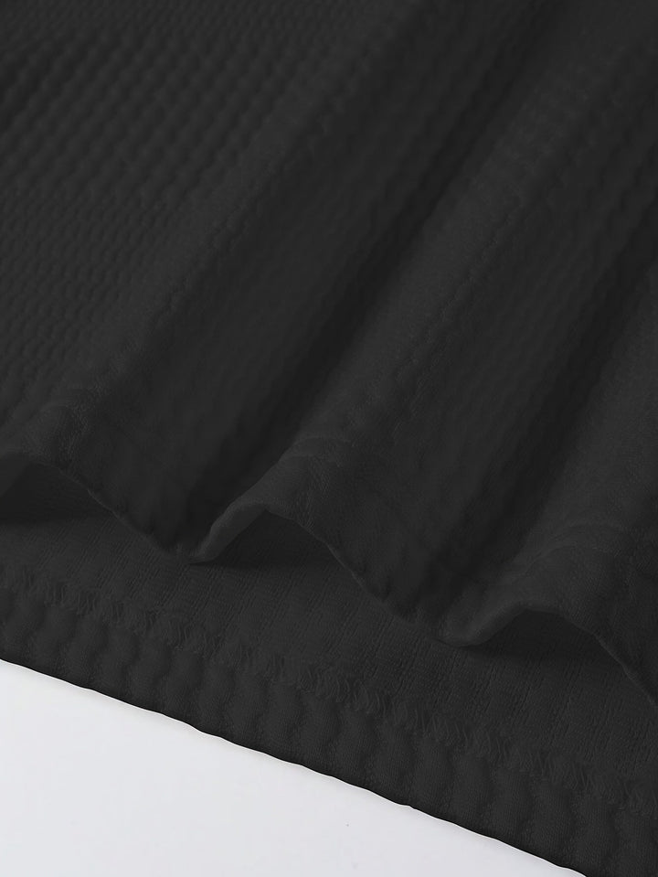 Clifford | Texturerad långärmad polo