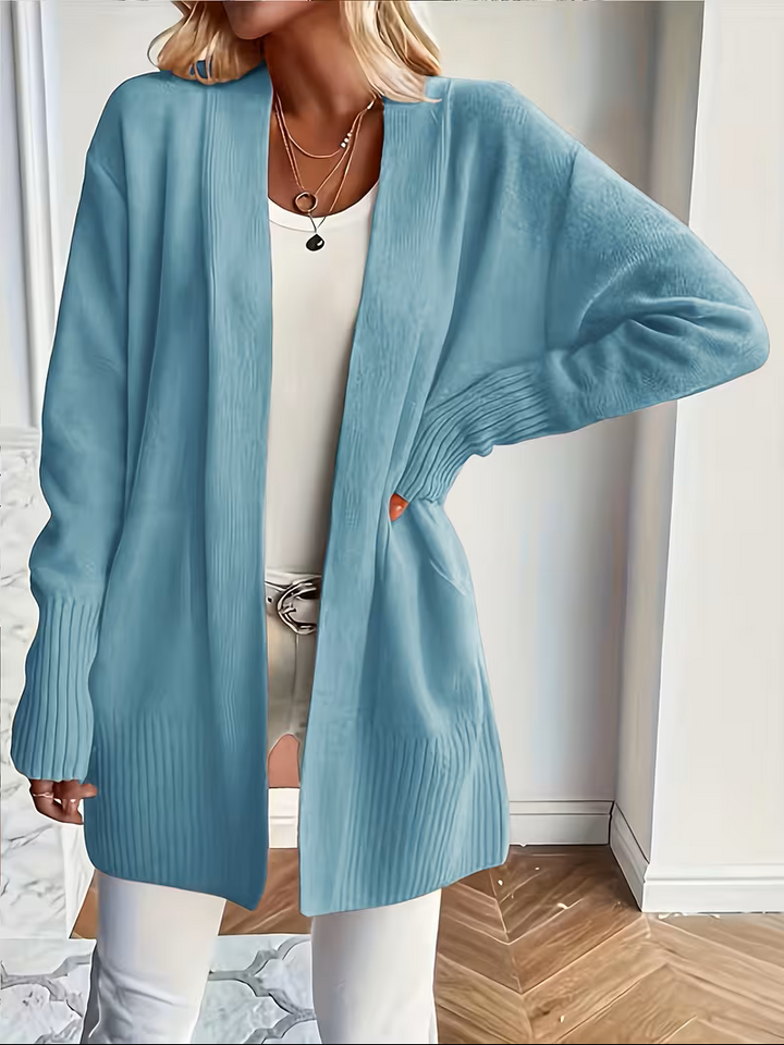 Sabine | Draperad Öppen Framskjorta