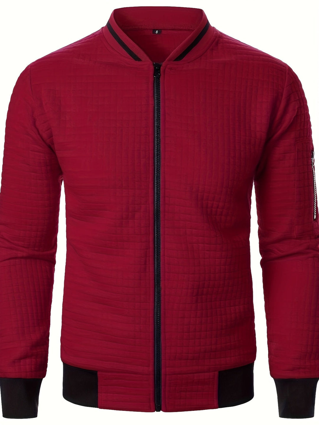 Conrad | Texturerad Zip-Up Jacka
