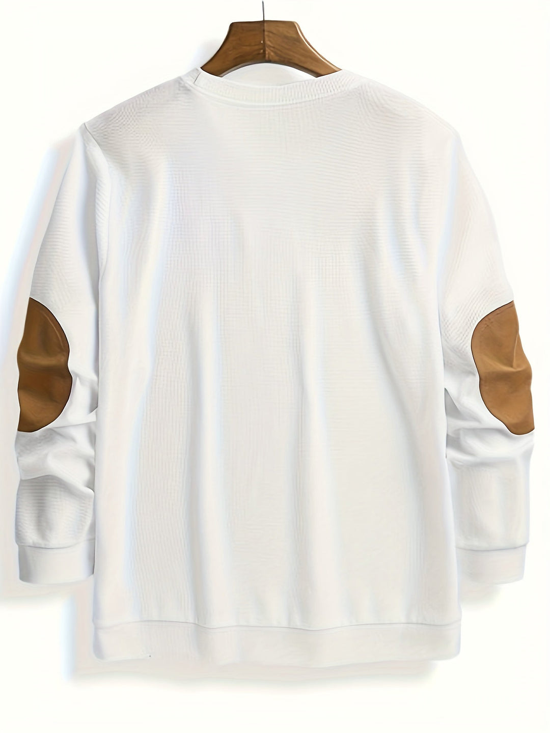 Oliver | Elbow-Patch Vaffelstickad Jumper