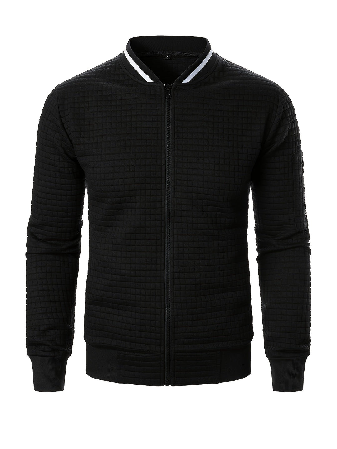 Conrad | Texturerad Zip-Up Jacka