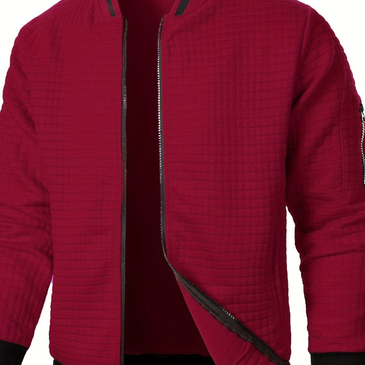 Conrad | Texturerad Zip-Up Jacka