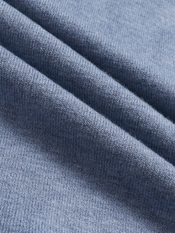 Tobias | Förfinad Höghalssweater