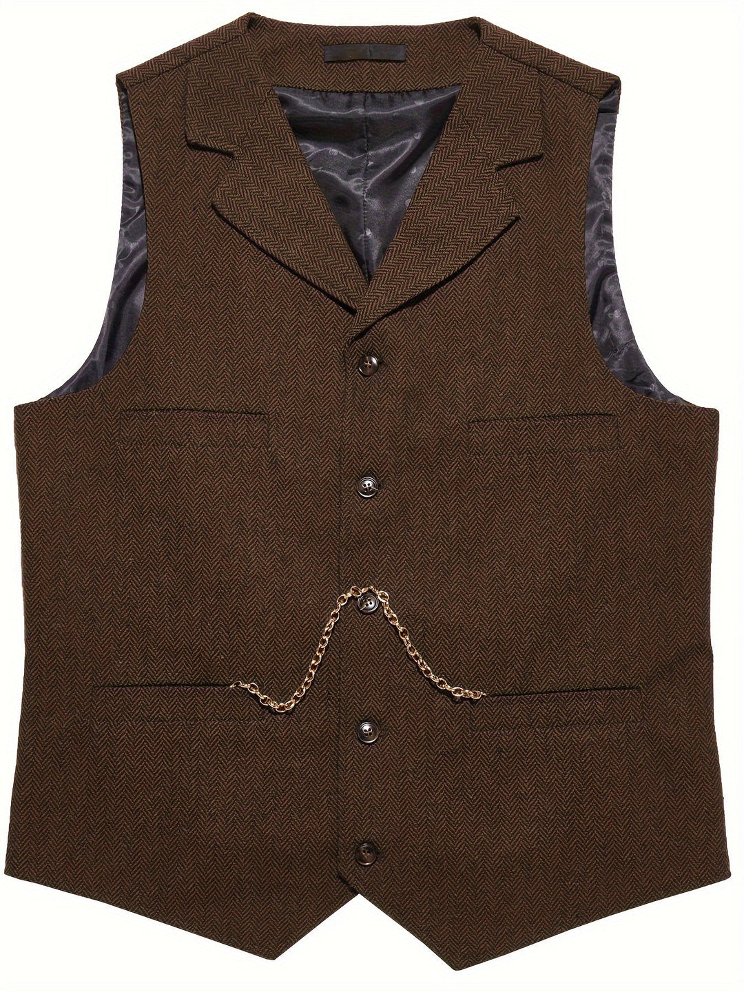 Emmett | Herringbone Skräddarsydd Väst