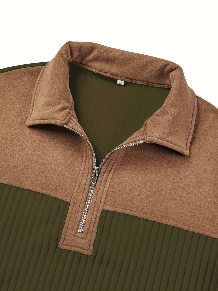 Barrett | Finslipad Zip-Neck Pullover