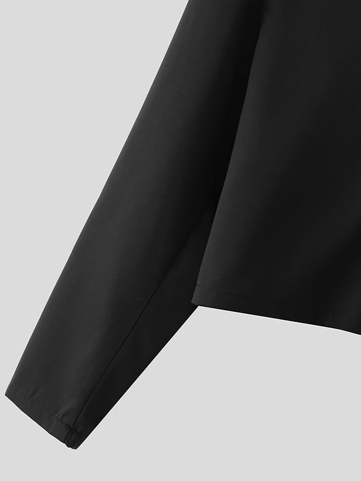 Tobias | Kortad Zip-Up Jacka