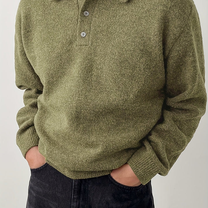Reid | Polokrage Stickad Tröja