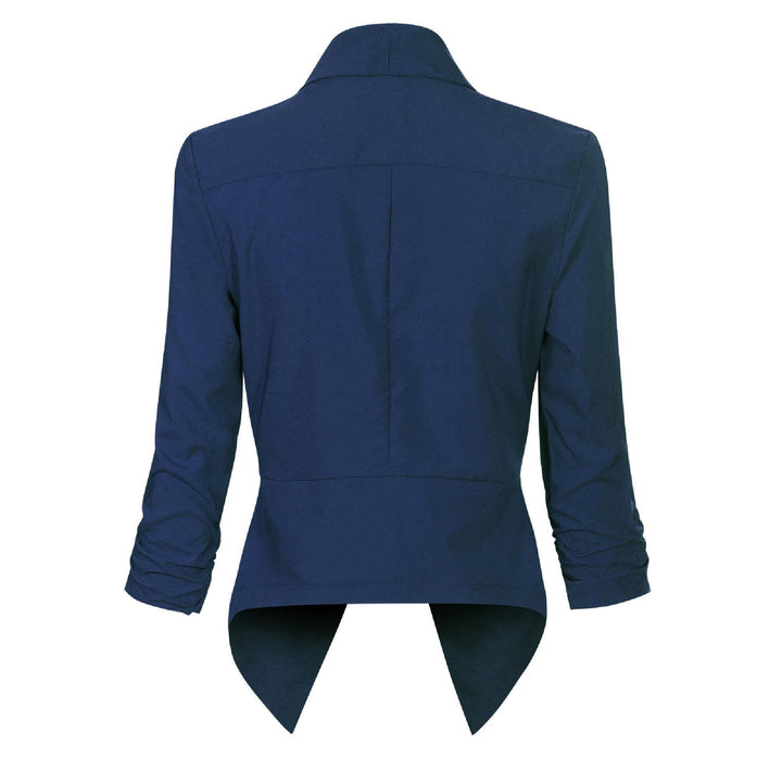 Beverly | Draperad Öppen Blazer