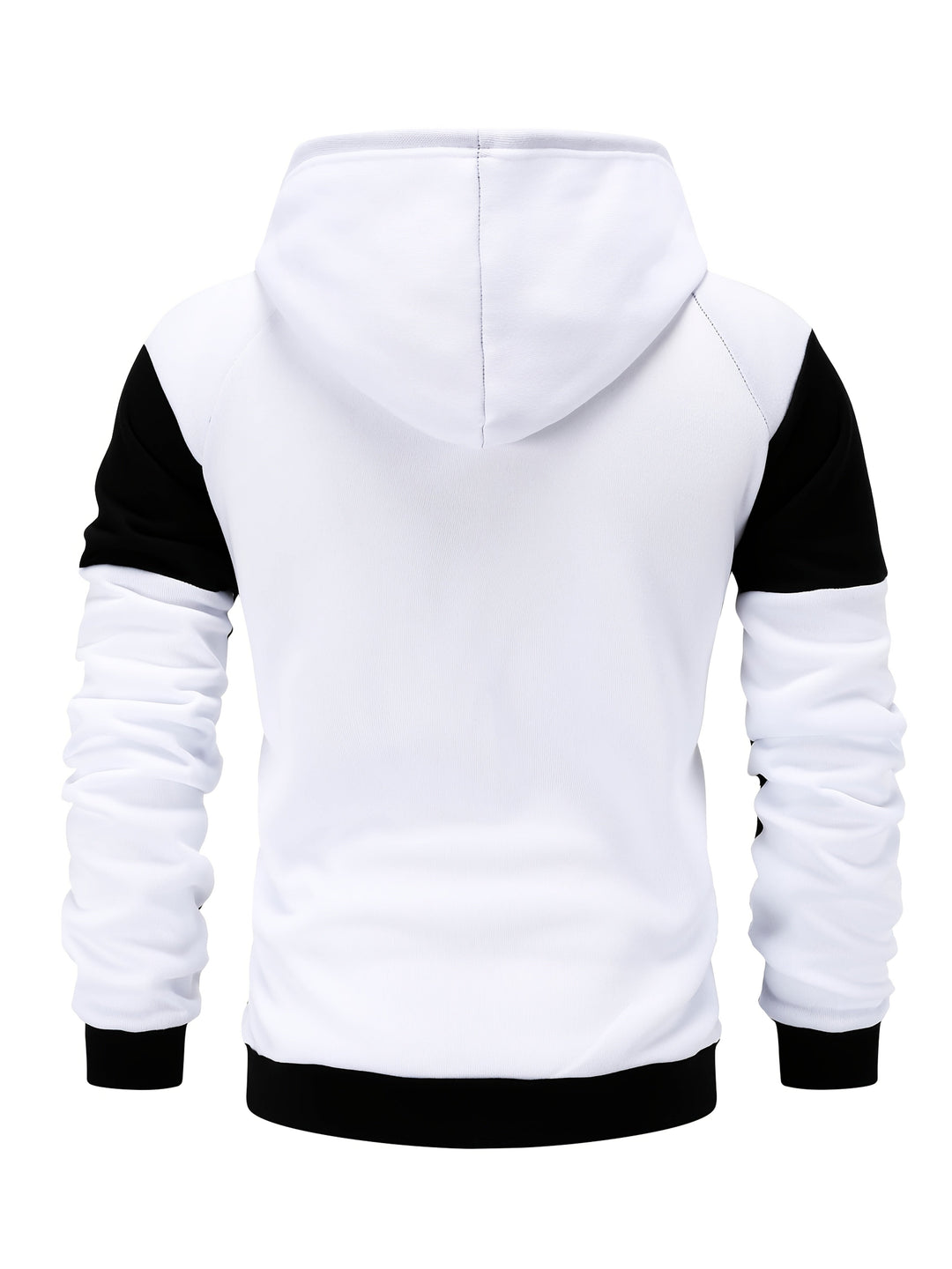 Xavier | Färgglad Block Zip-Up Hoodie-jacka