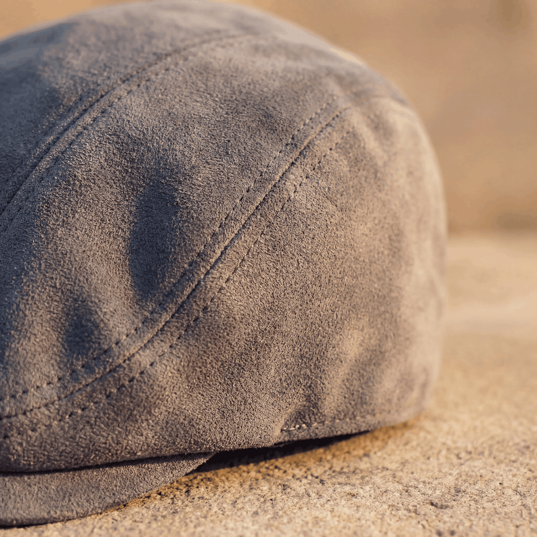 Samuel | Klassisk Suede Flat Cap