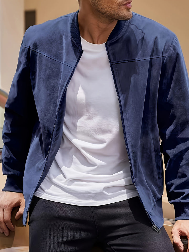 Bradley | Raffinerad Lättvikts Zip-Up Jacka