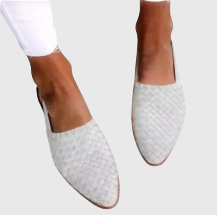 Mariya | Stilig Vävd Slip-On Lågskor