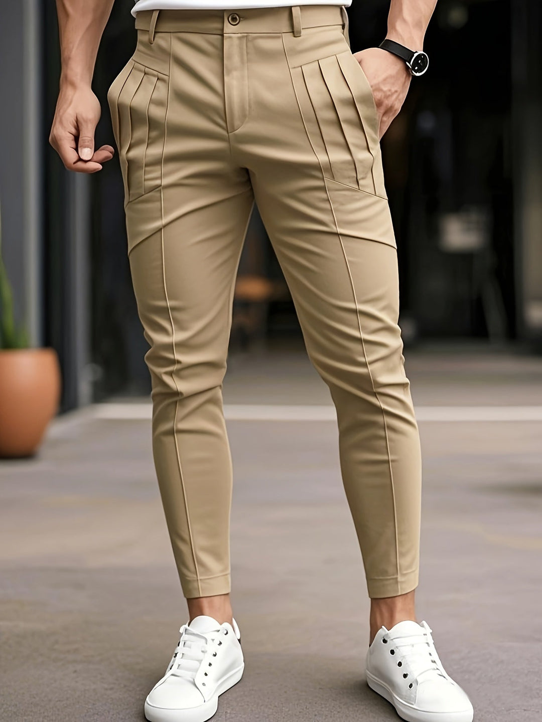 Bennet | Skräddarsydda Slim-Fit Byxor