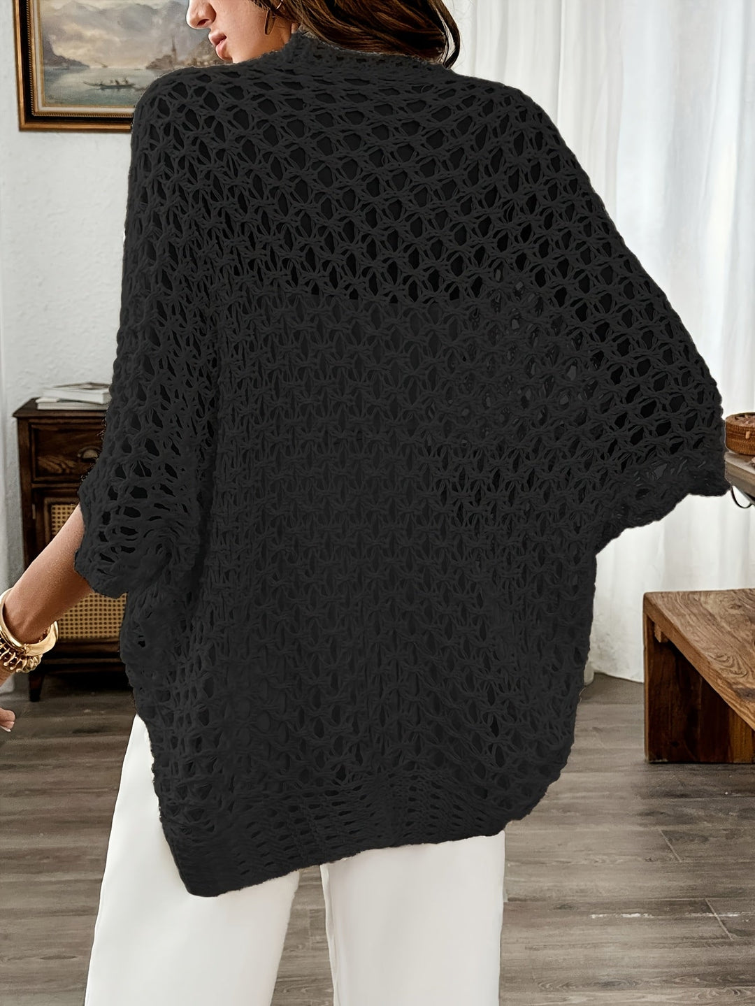 Josie | Öppen Framsida Batwing Cardigan