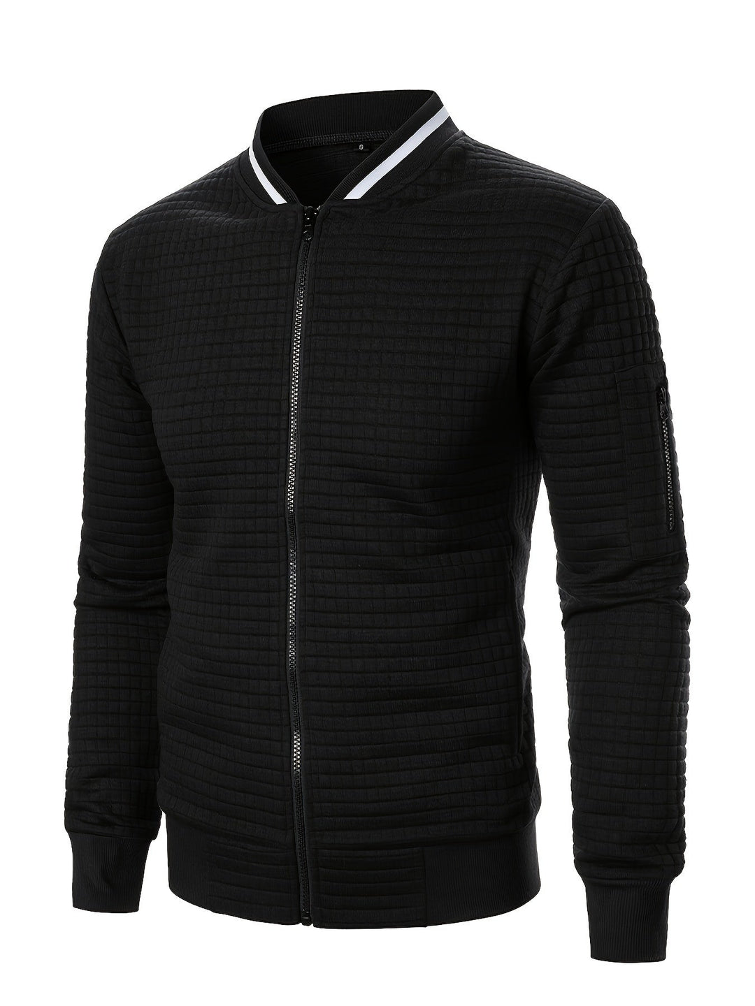 Conrad | Texturerad Zip-Up Jacka