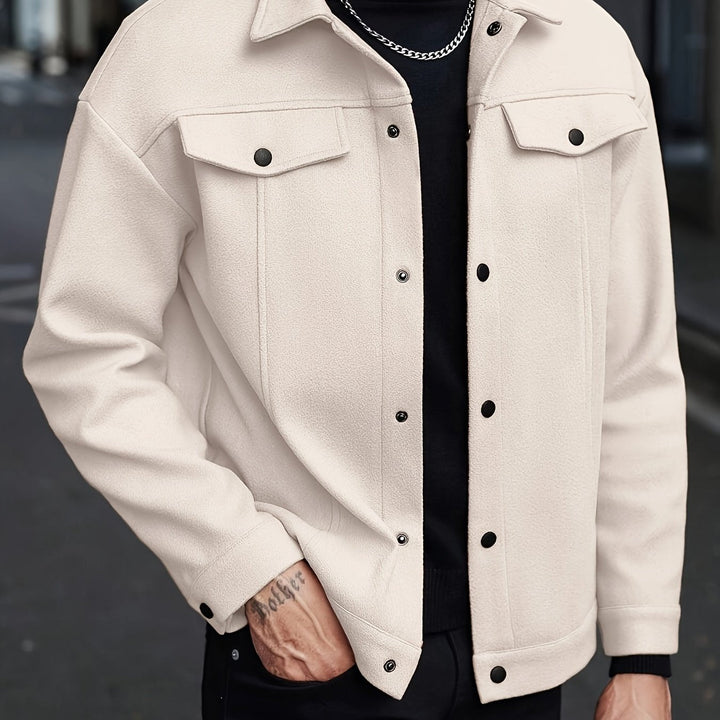 Roderick | Modern Snap-Button Jacka