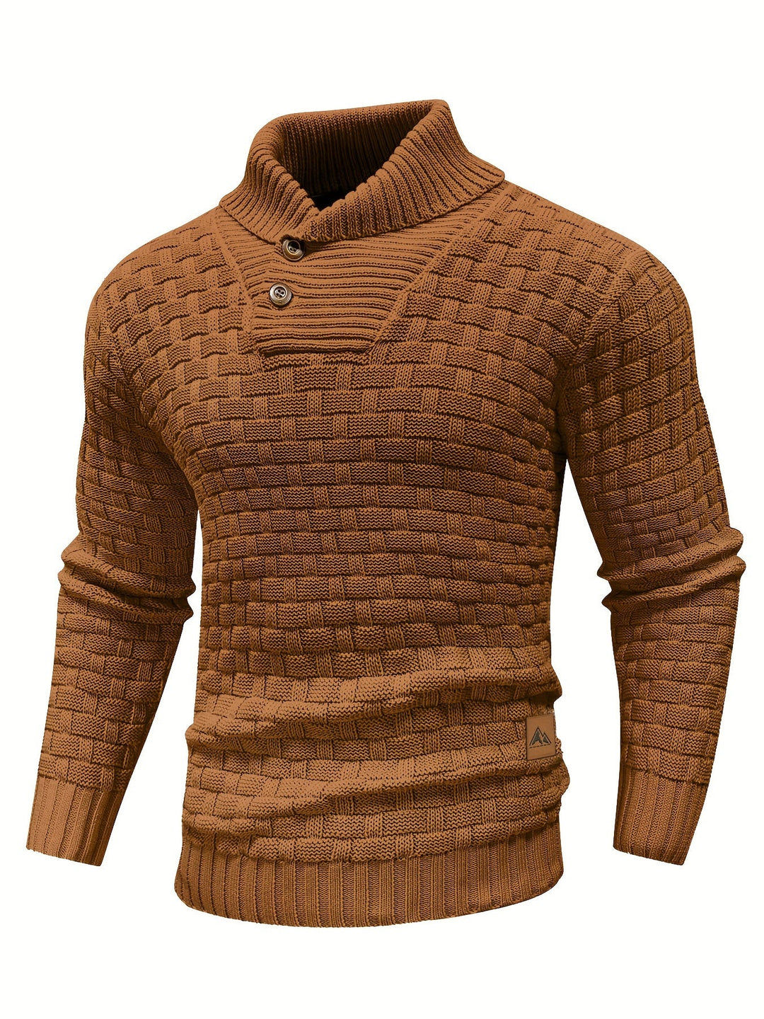 Barrett | Texturerad Kavaj-Krage Jumper