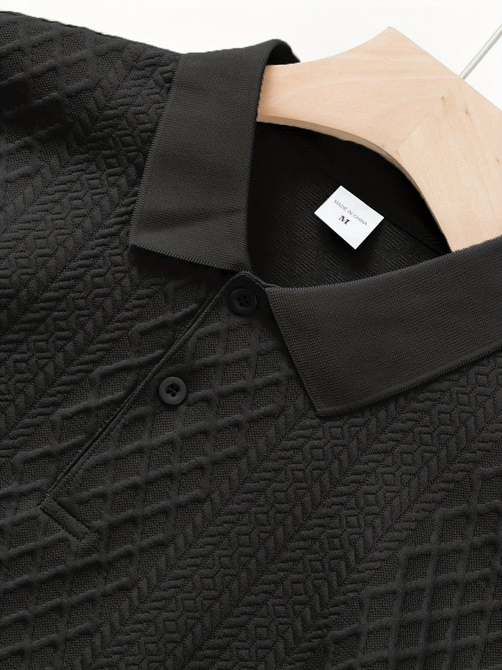 Harrington | Texturerad Affärspolo