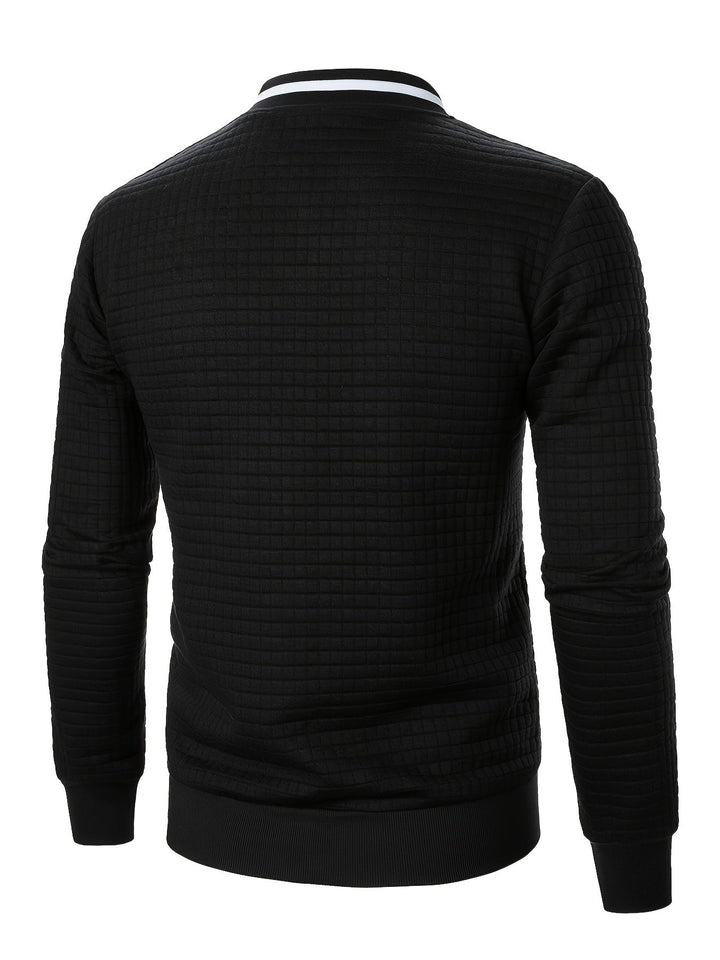 Conrad | Texturerad Zip-Up Jacka
