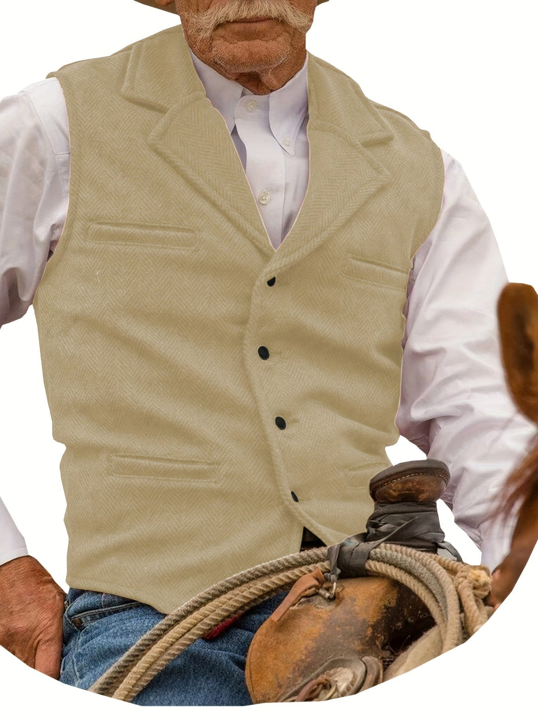Rhodes | Heritage Herringbone Väst