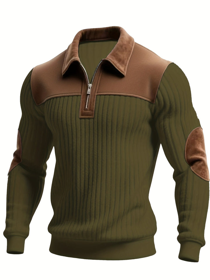 Barrett | Finslipad Zip-Neck Pullover