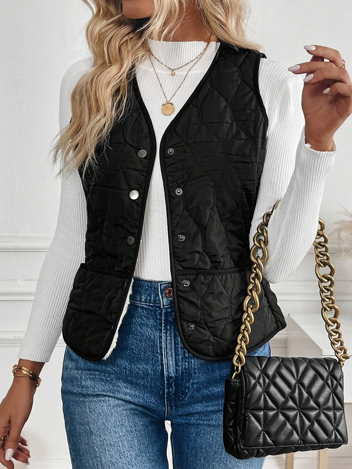 Constance | Vändbar Kviltad Gilet