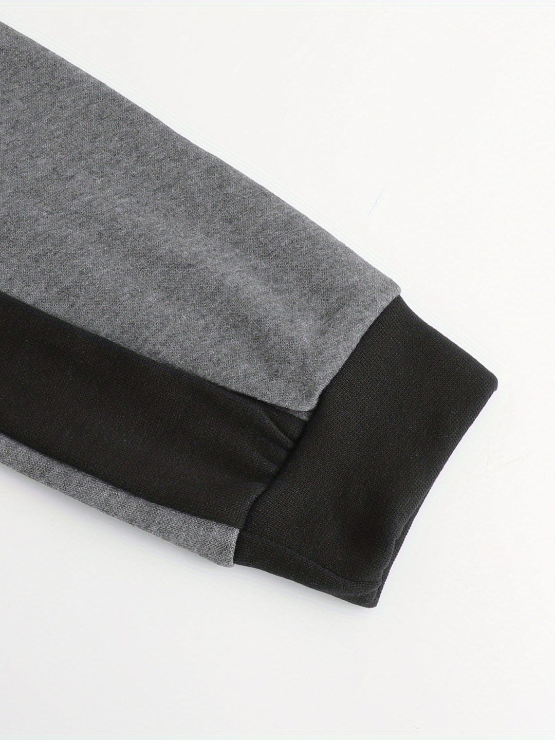 Xavier | Färgglad Block Zip-Up Hoodie-jacka
