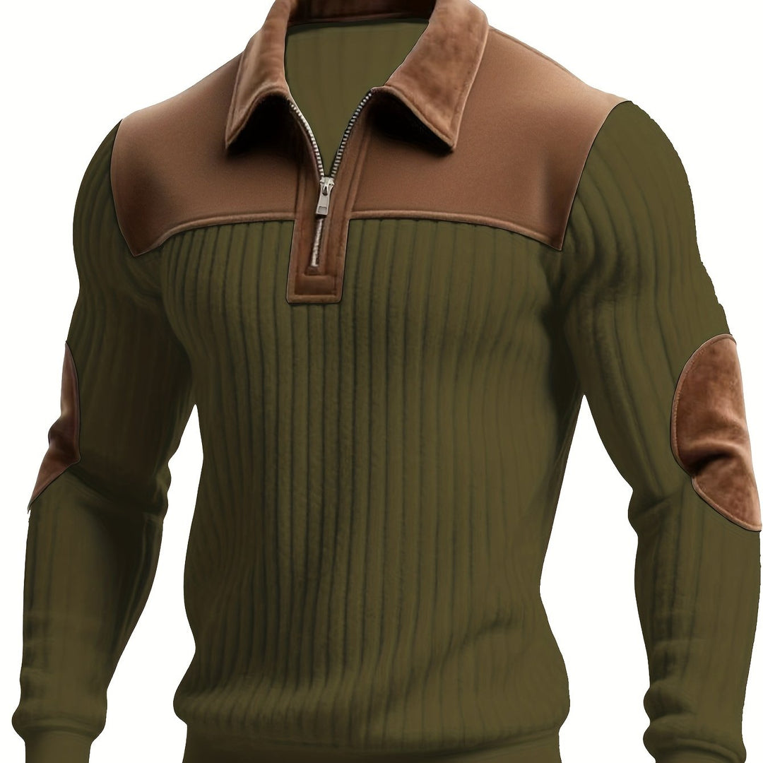 Barrett | Finslipad Zip-Neck Pullover