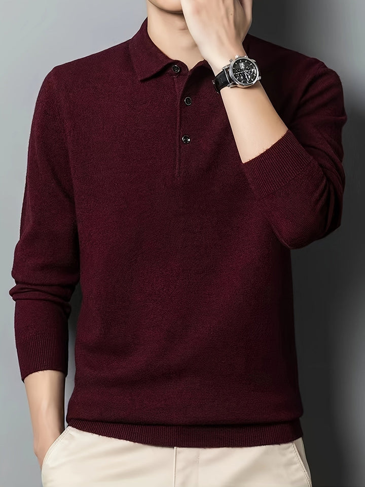 Frederick | Finsydd Polo Jumper med Krage