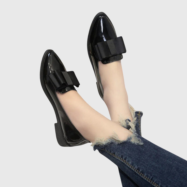 Anya | Stilig Ribbade Ortopediska Loafers