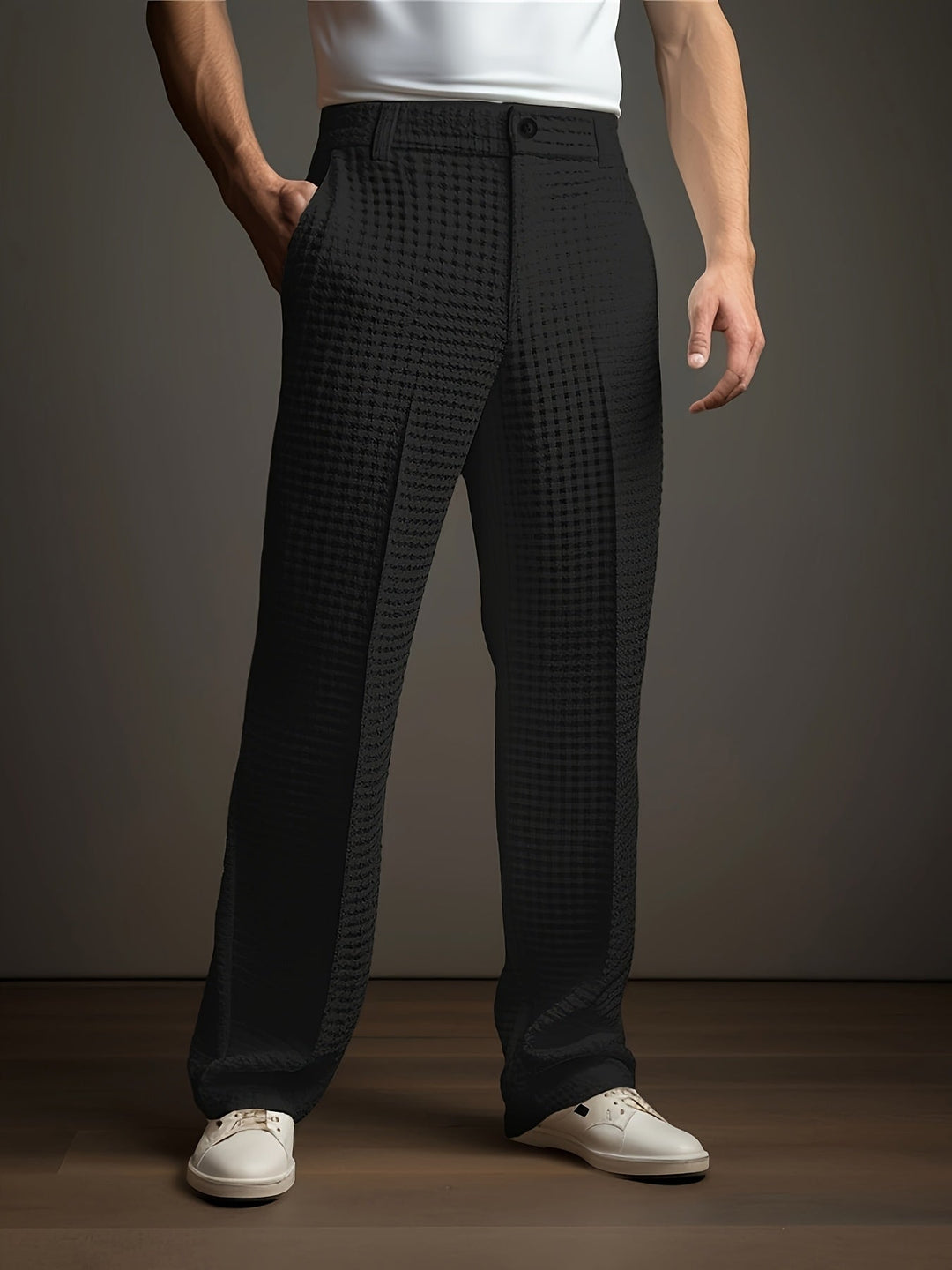 Vaughn | Texturerade Vida Byxor