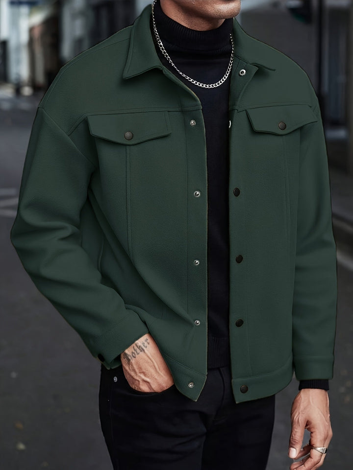 Roderick | Modern Snap-Button Jacka