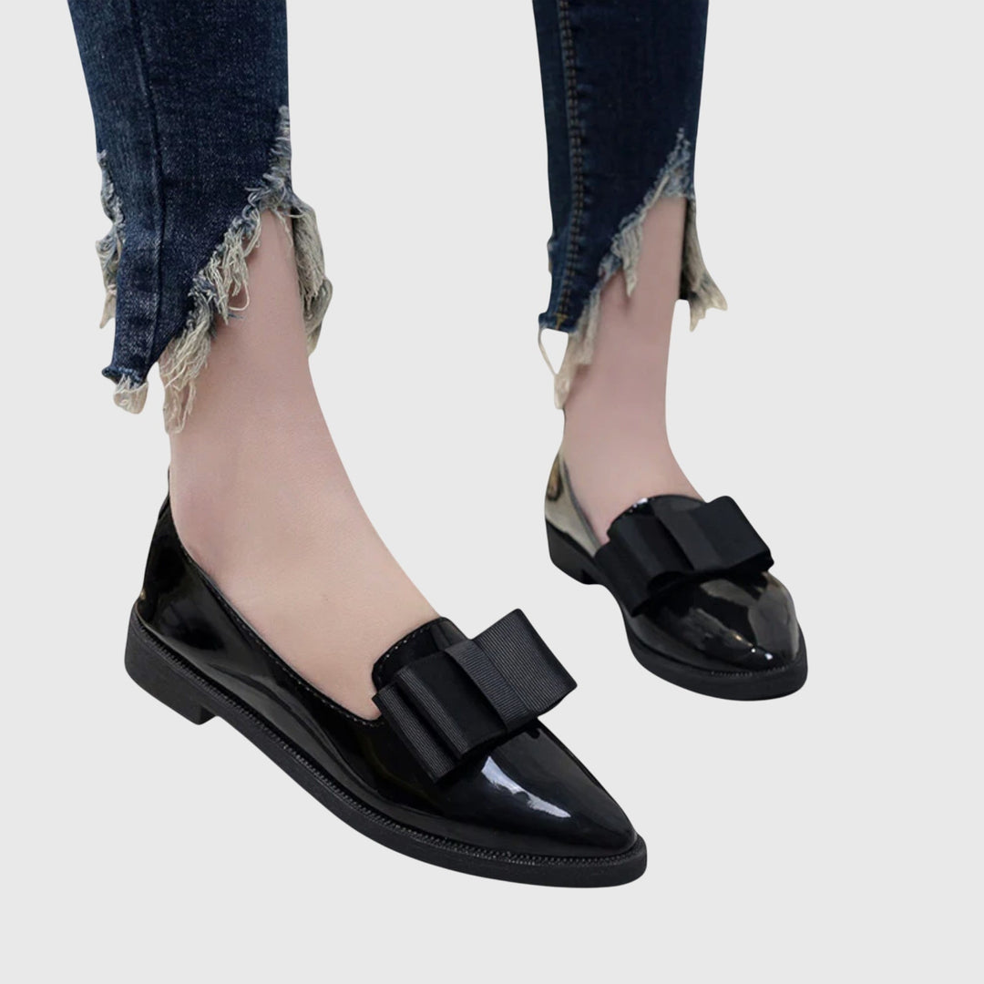 Anya | Stilig Ribbade Ortopediska Loafers