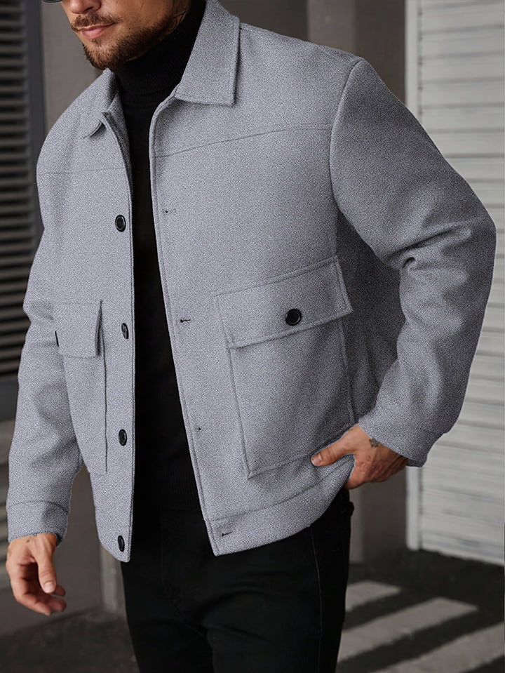 Ellery | Strukturerad Overshirt Jacka