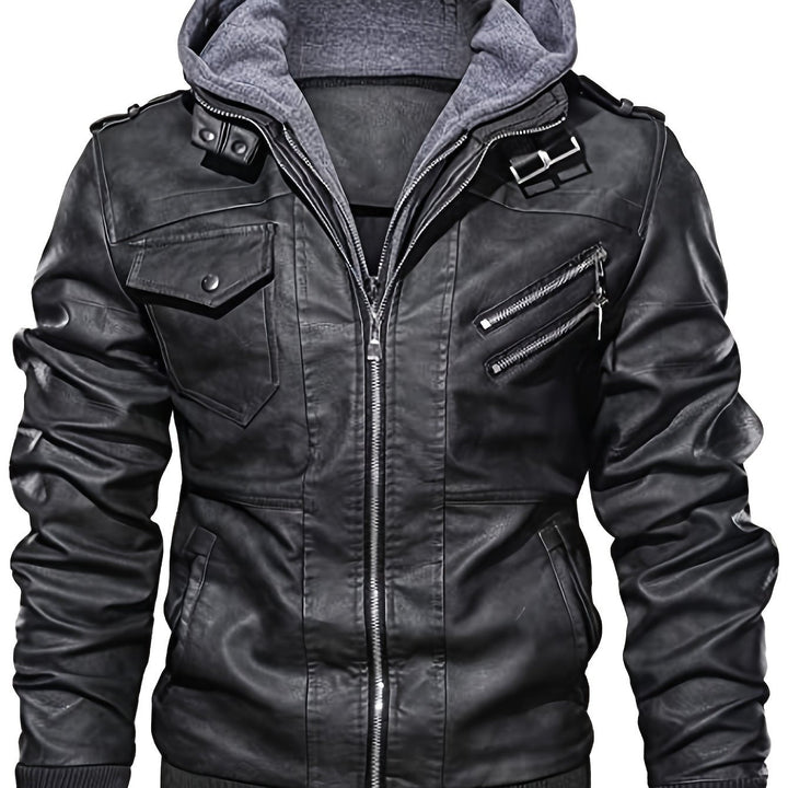 Everett | Hooded Rider Jacket