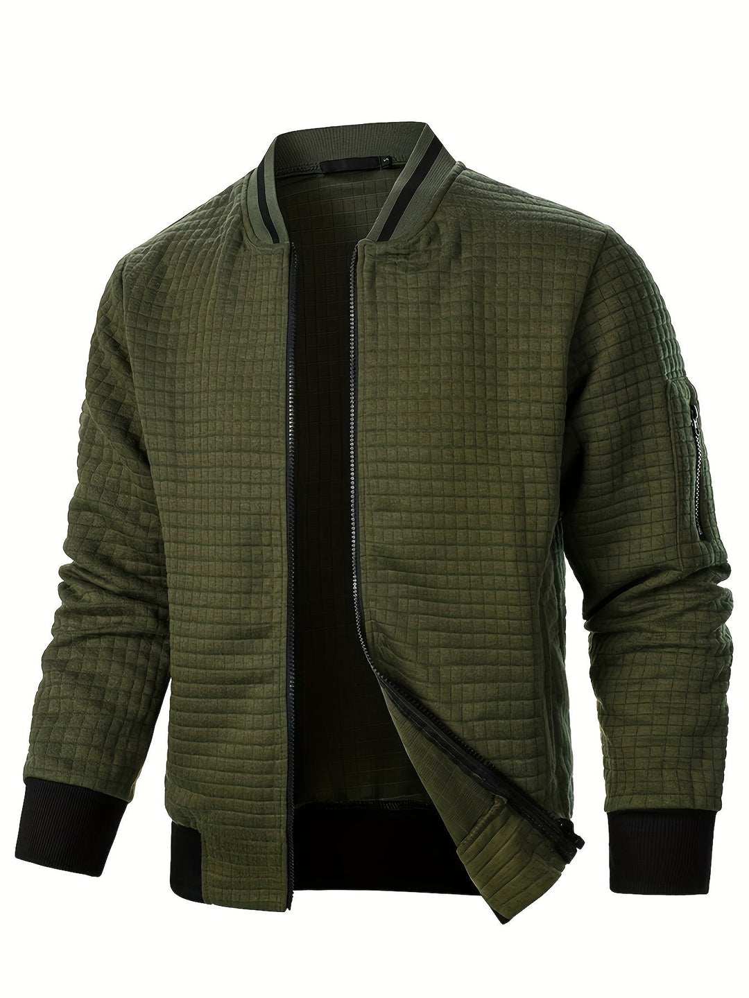 Conrad | Texturerad Zip-Up Jacka