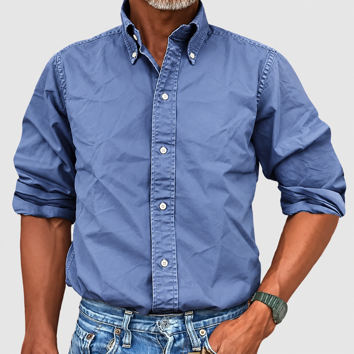 Oliver | Klassisk Button-Down Skjorta