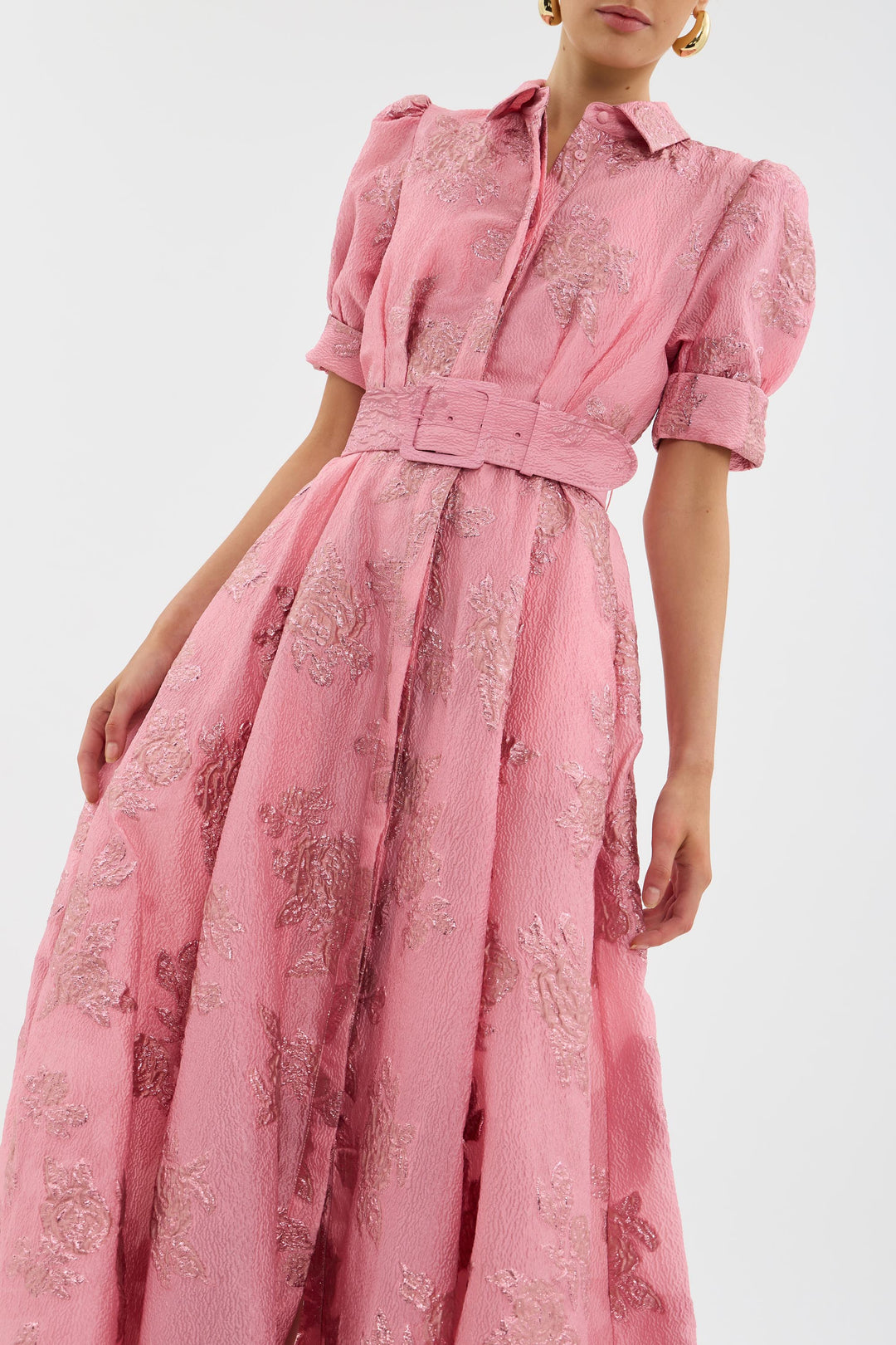 Aimee | Elegant Klänning med Puffärmar