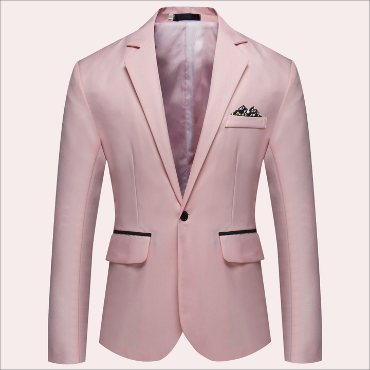 Landon | Modern Enknäppt Slim-Fit Blazer