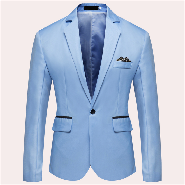 Landon | Modern Enknäppt Slim-Fit Blazer