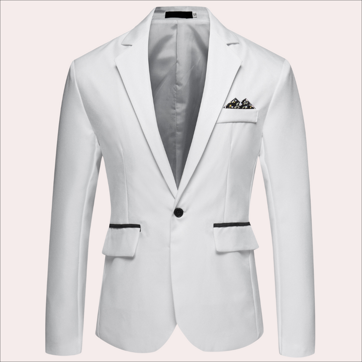 Landon | Modern Enknäppt Slim-Fit Blazer