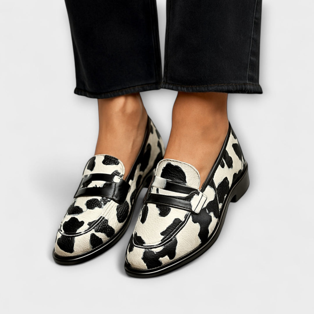 Victoria | Klassisk Ko Design Uttalande Loafer
