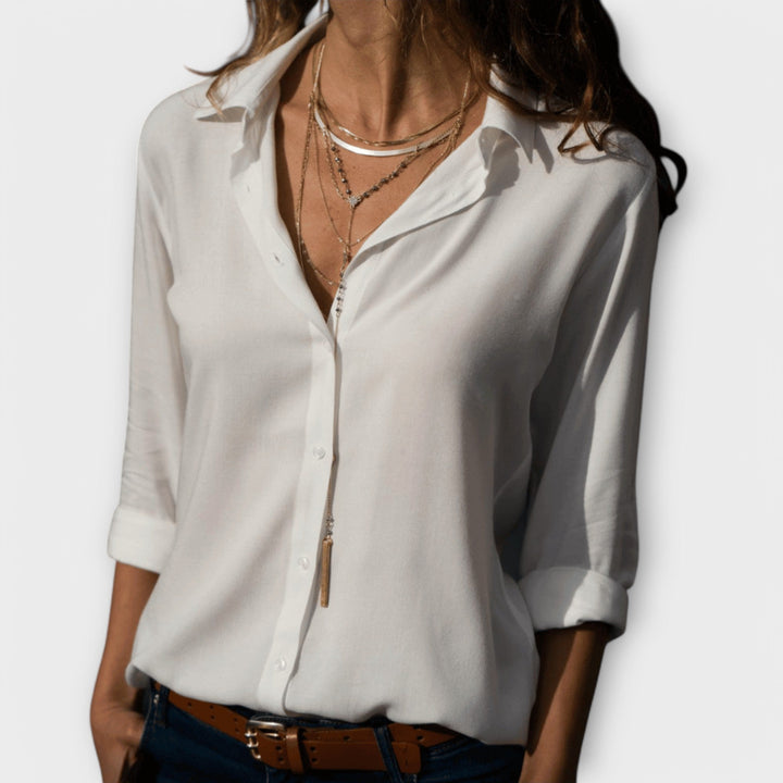 Clarisse | Elegant Knapp-up Blus