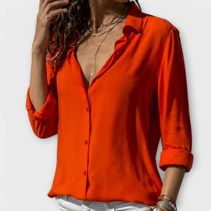 Clarisse | Elegant Knapp-up Blus