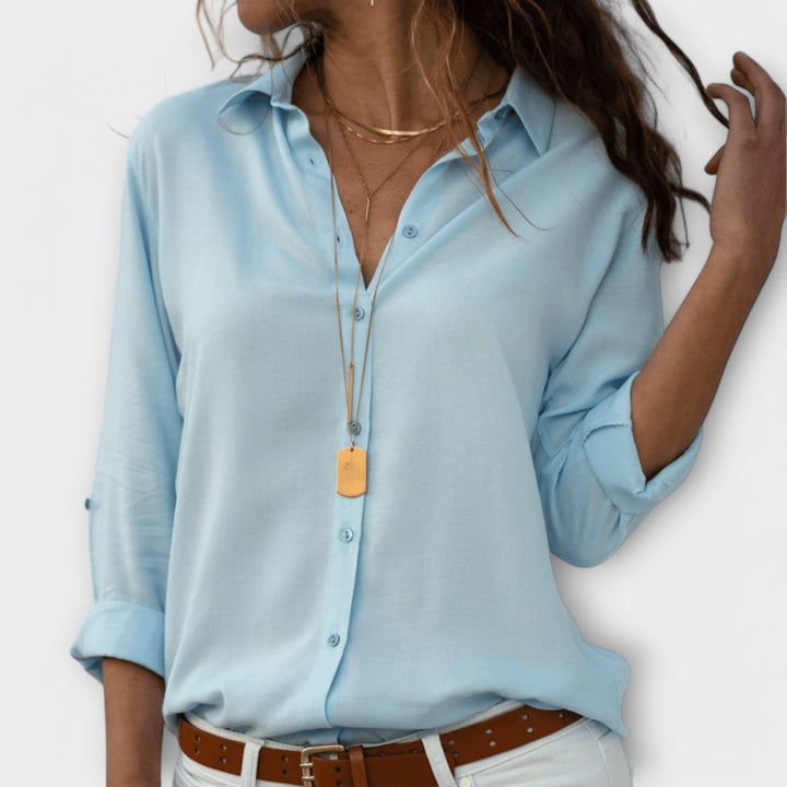 Clarisse | Elegant Knapp-up Blus