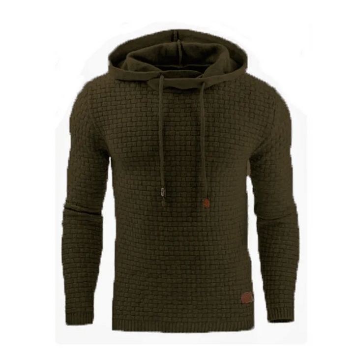Desmond | Texturerad Pullover Hoodie