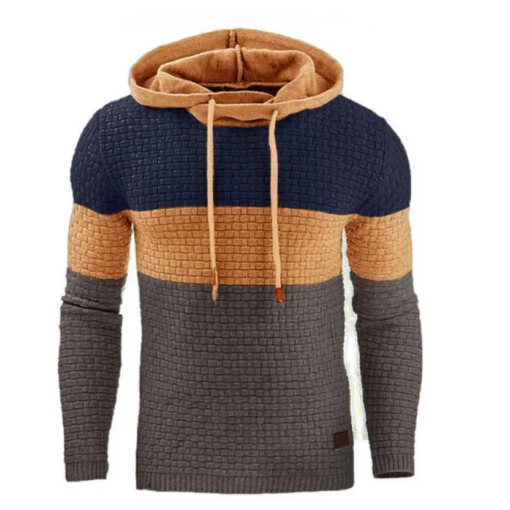 Desmond | Texturerad Pullover Hoodie