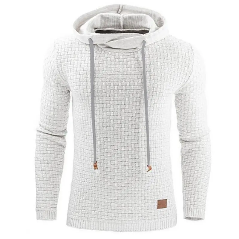 Desmond | Texturerad Pullover Hoodie