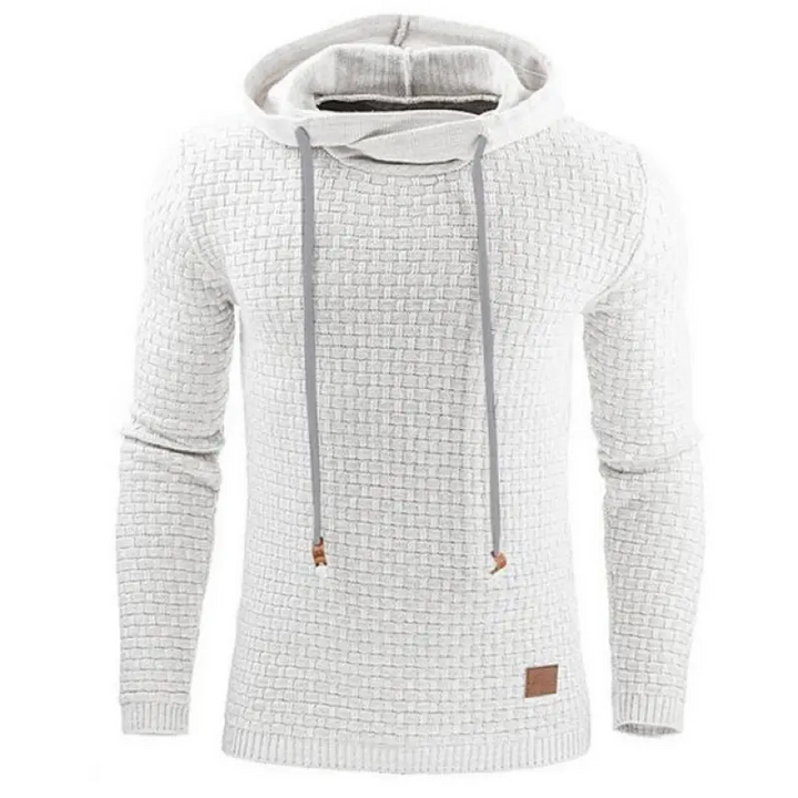 Desmond | Texturerad Pullover Hoodie